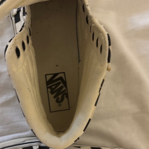 Vans Black and White High-Tops - Picture 2 of 4